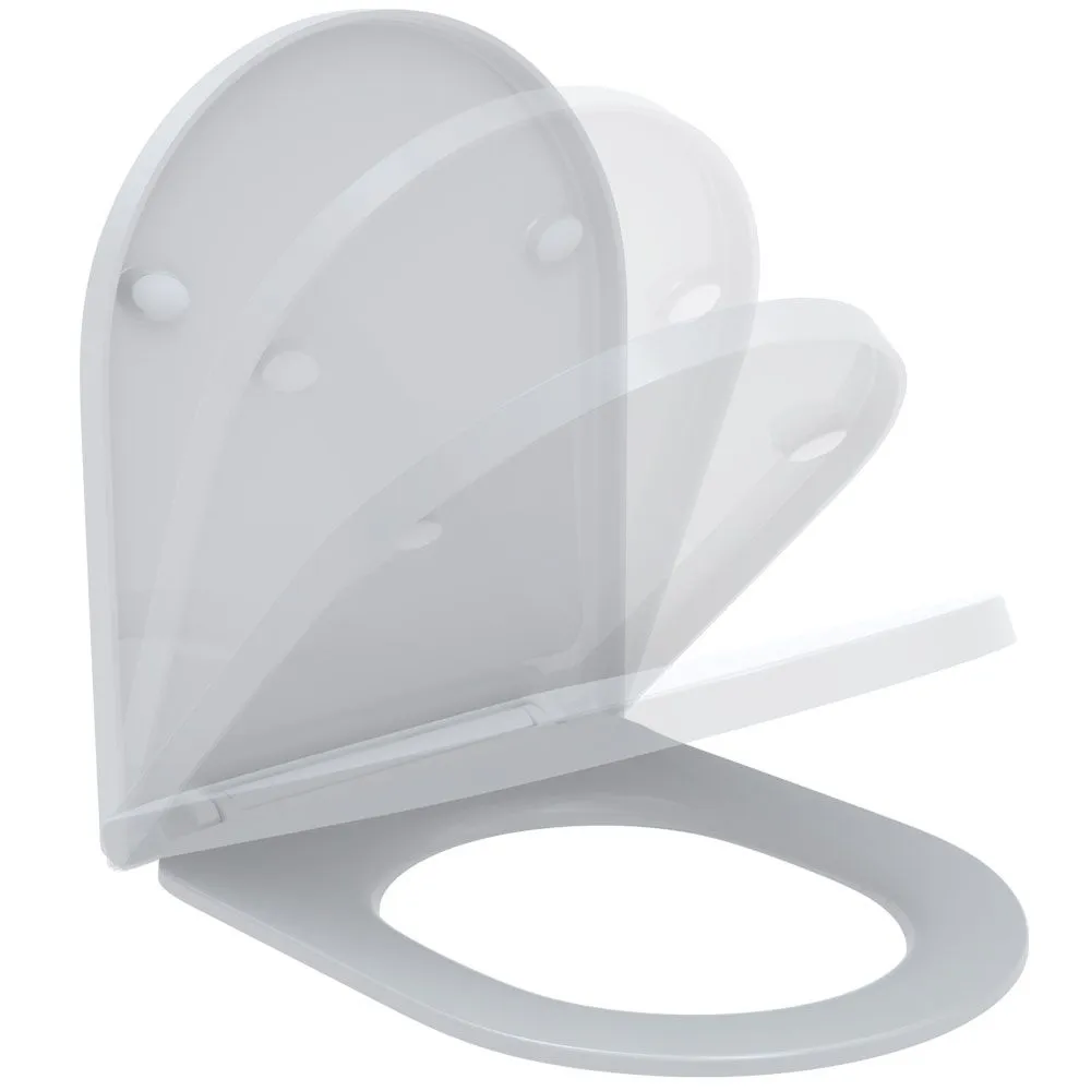 Toilet seat Zodiac S, white