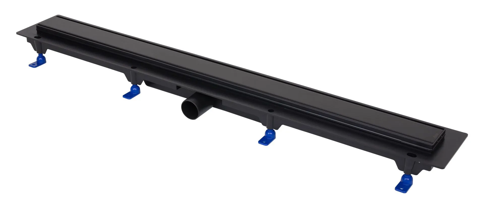 Shower drain, plastic frame, grid STANDARD/CUSTOM 850 mm, black