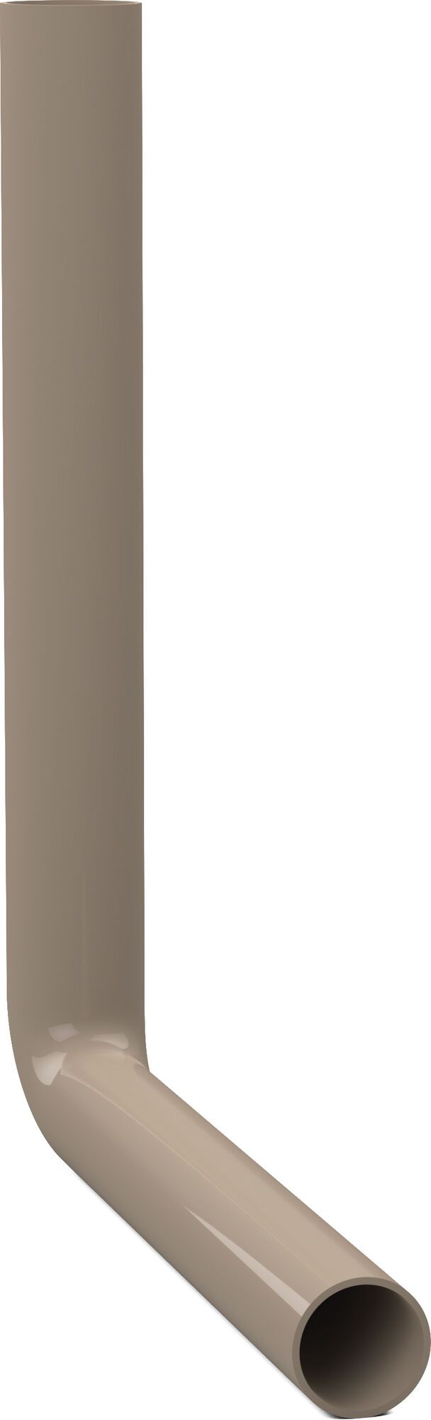 Flush pipe elbow 390 x 350 mm, beige