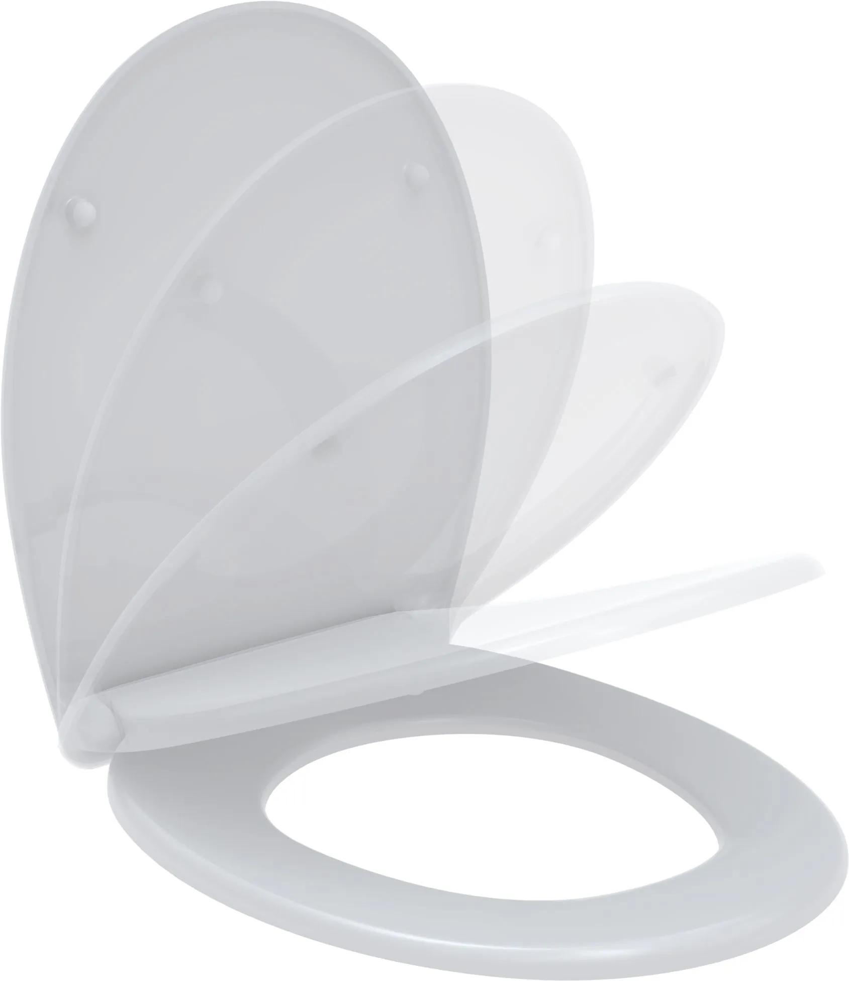 Toilet seat Virgo S, white