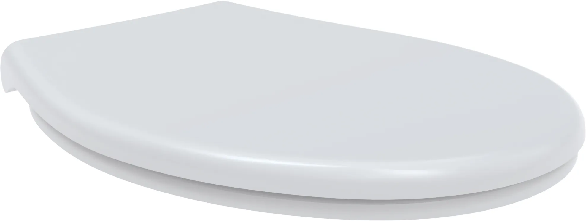 Toilet seat Libra, white, quick release