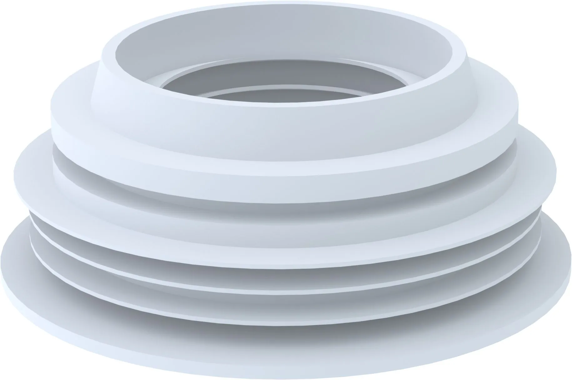 WC flush pipe connector seal No. 102