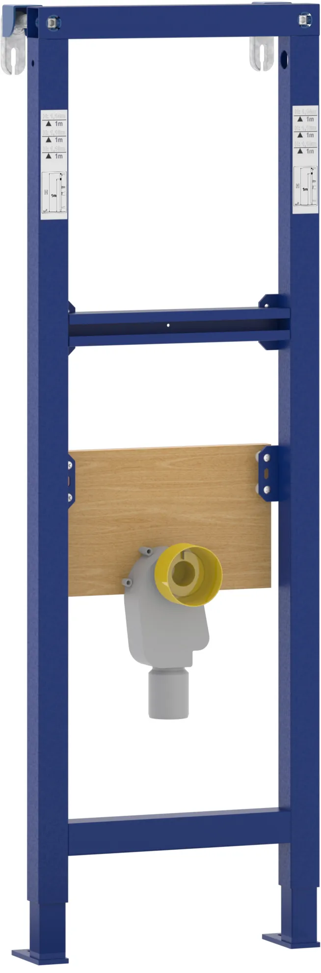 Washbasin frame 380 concealed trap