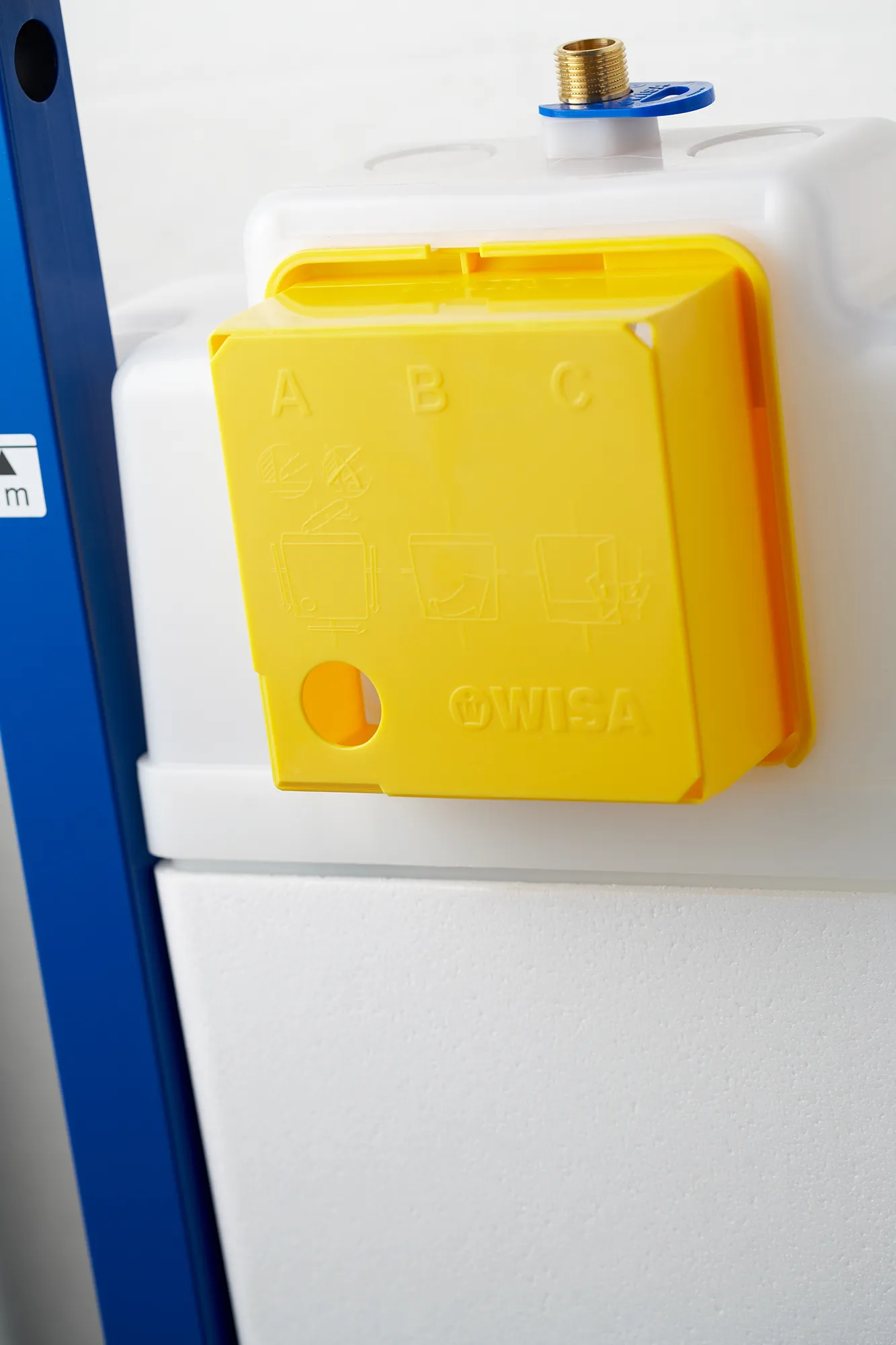 Inspection opening protection, front