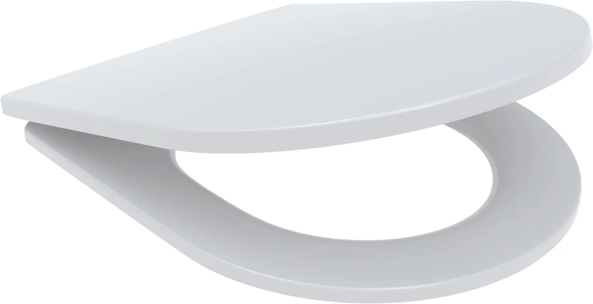 Toilet seat Aries S, white