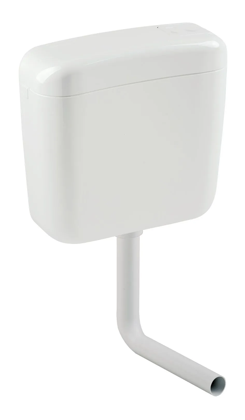 Exposed cistern AP100, white