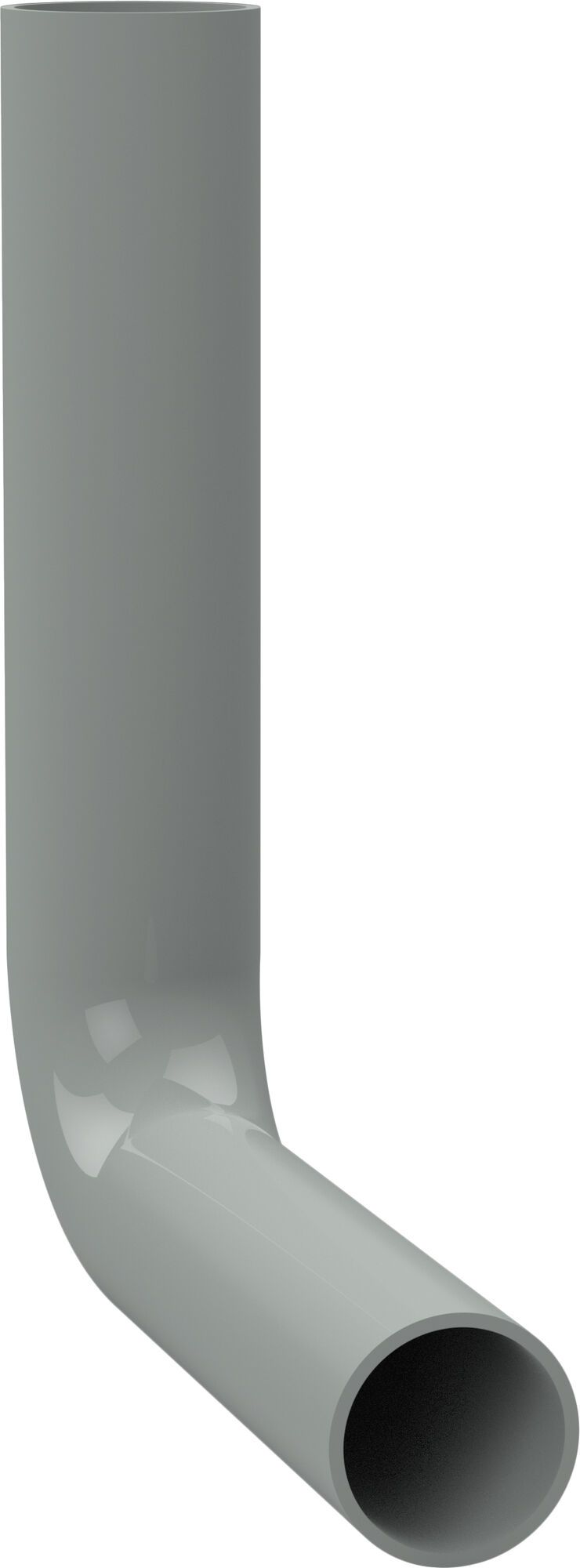 Flush pipe elbow, 230 x 210 mm, manhattan
