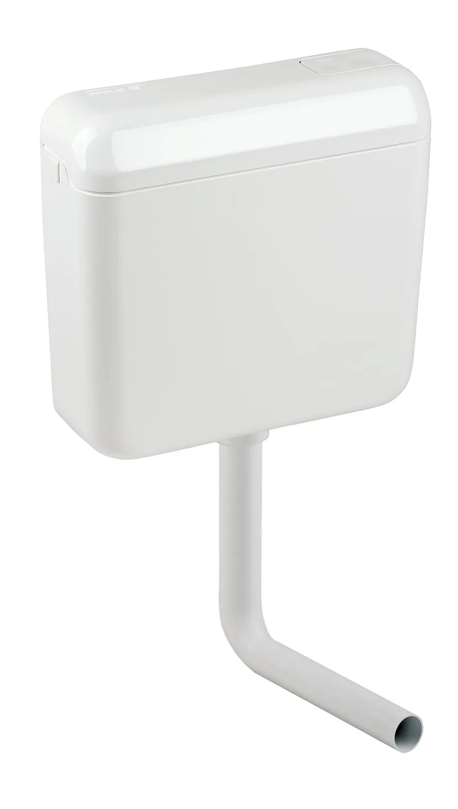 Exposed cistern AP120, white