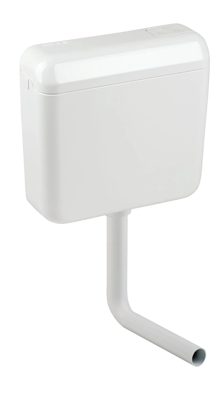 Exposed cistern AP120, white