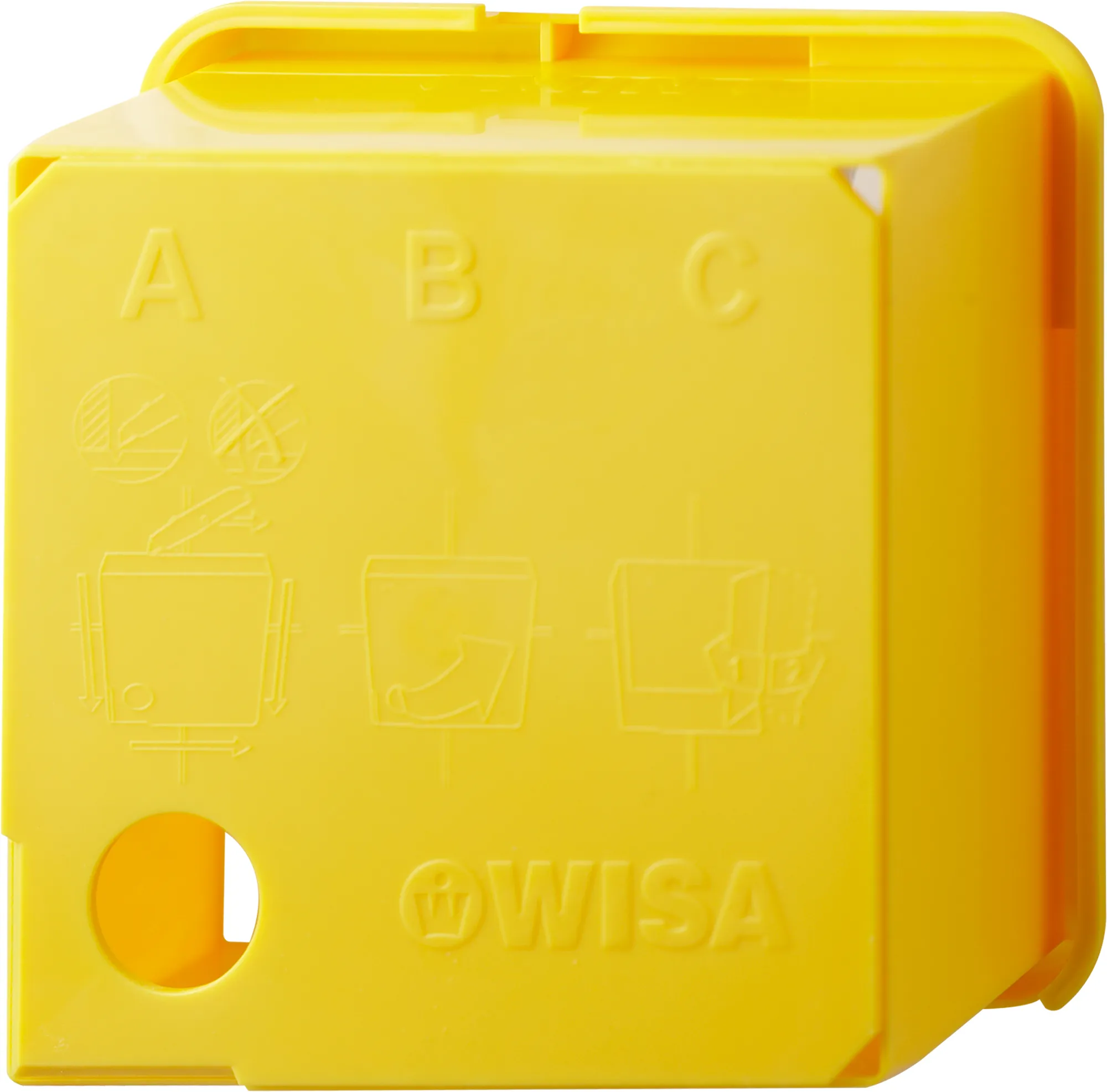 Inspection opening protection, front