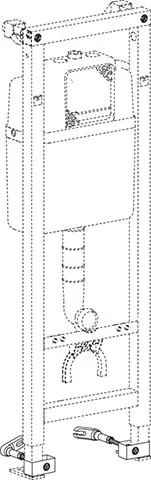 Wall fixation set, bottom