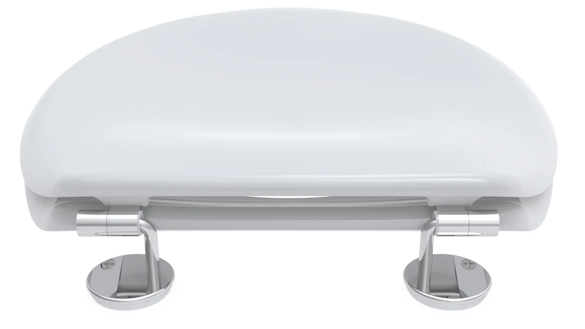 Toilet seat Leo, white