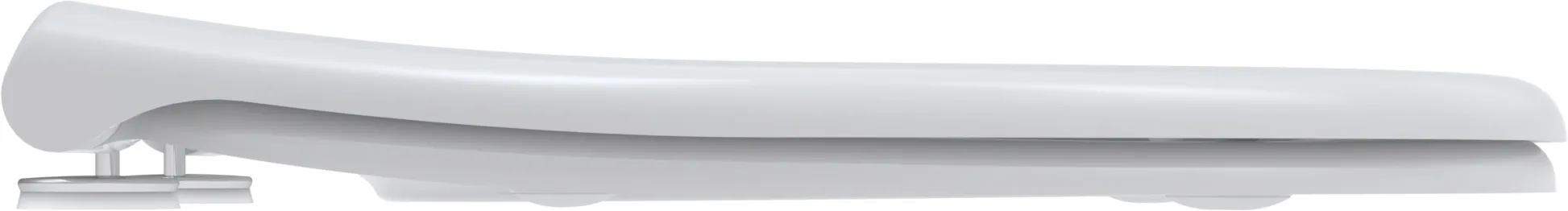 Toilet seat Libra, white, quick release