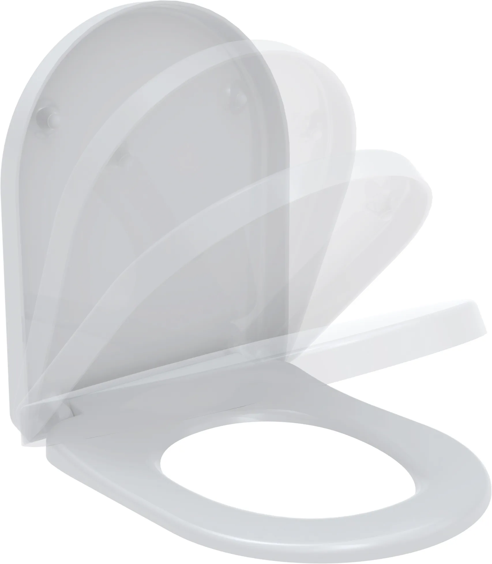 Toilet seat Scorpio S, white