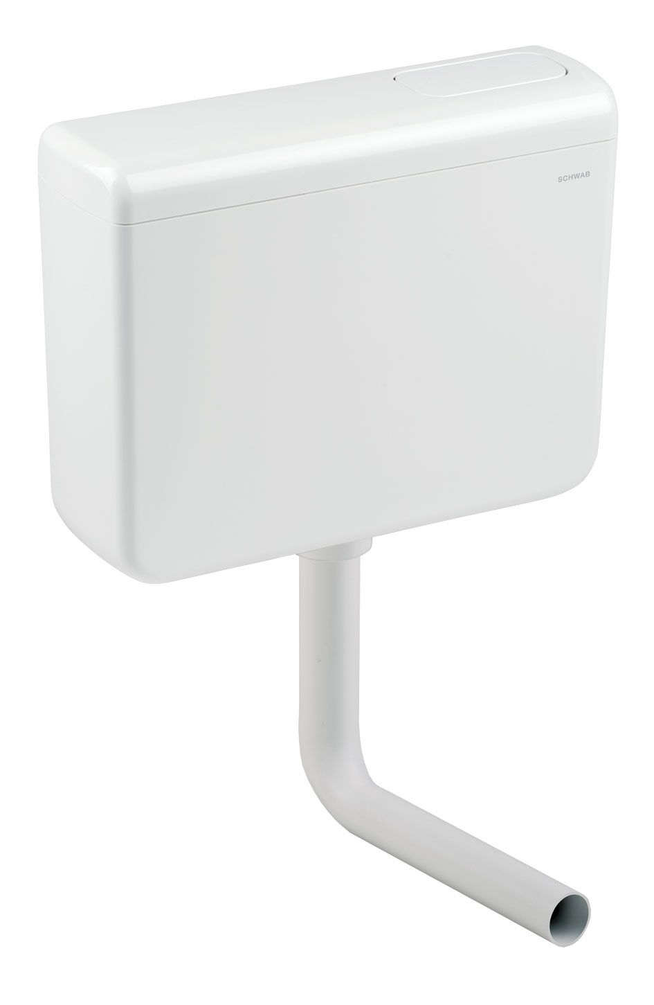 Exposed cistern AP410 PS, white