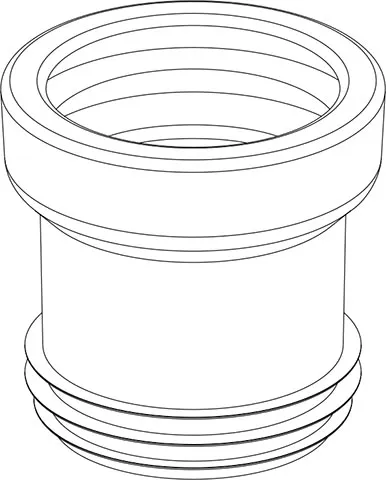 Connector model No. 3, white