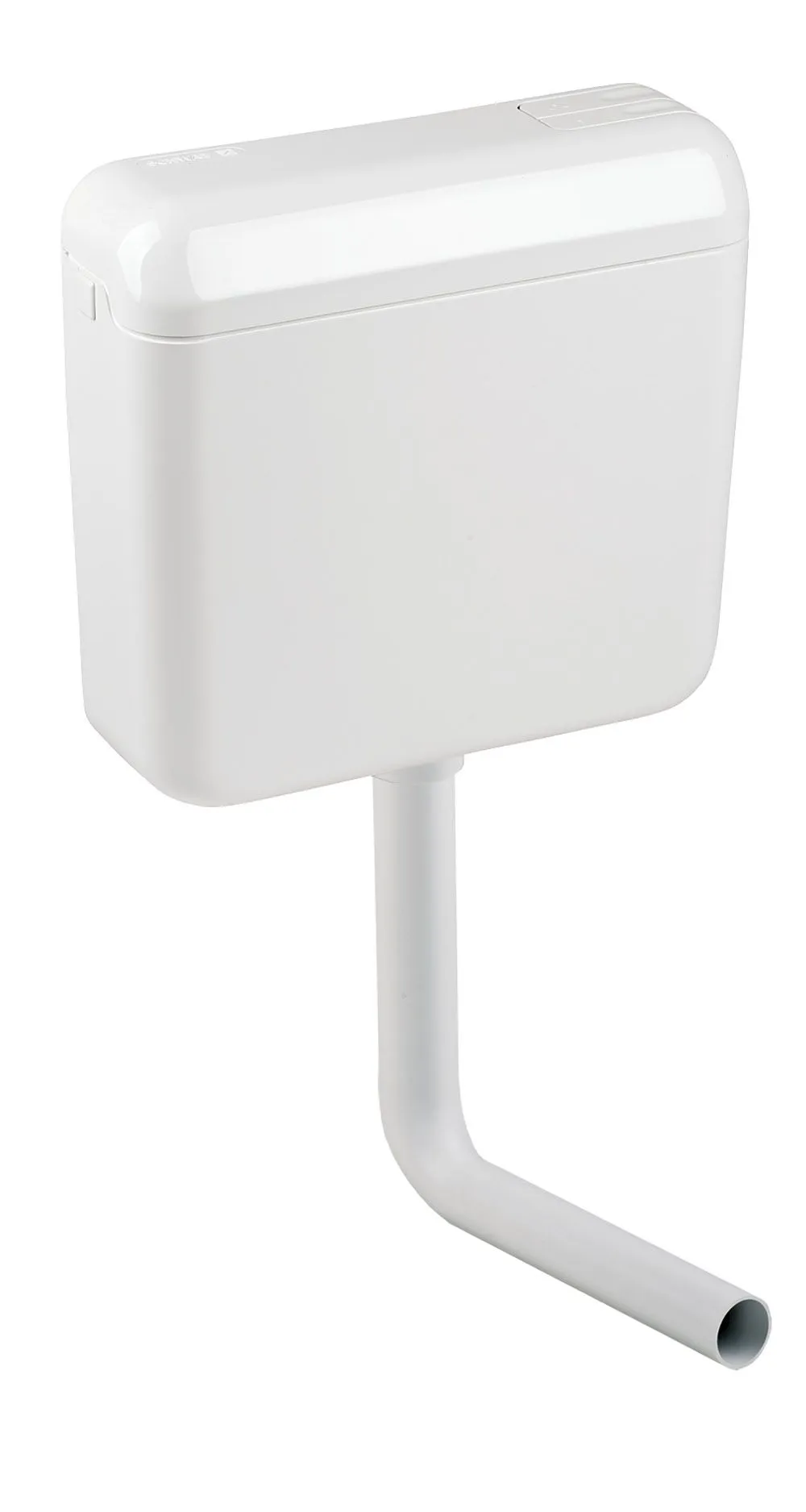 Exposed cistern AP122, white