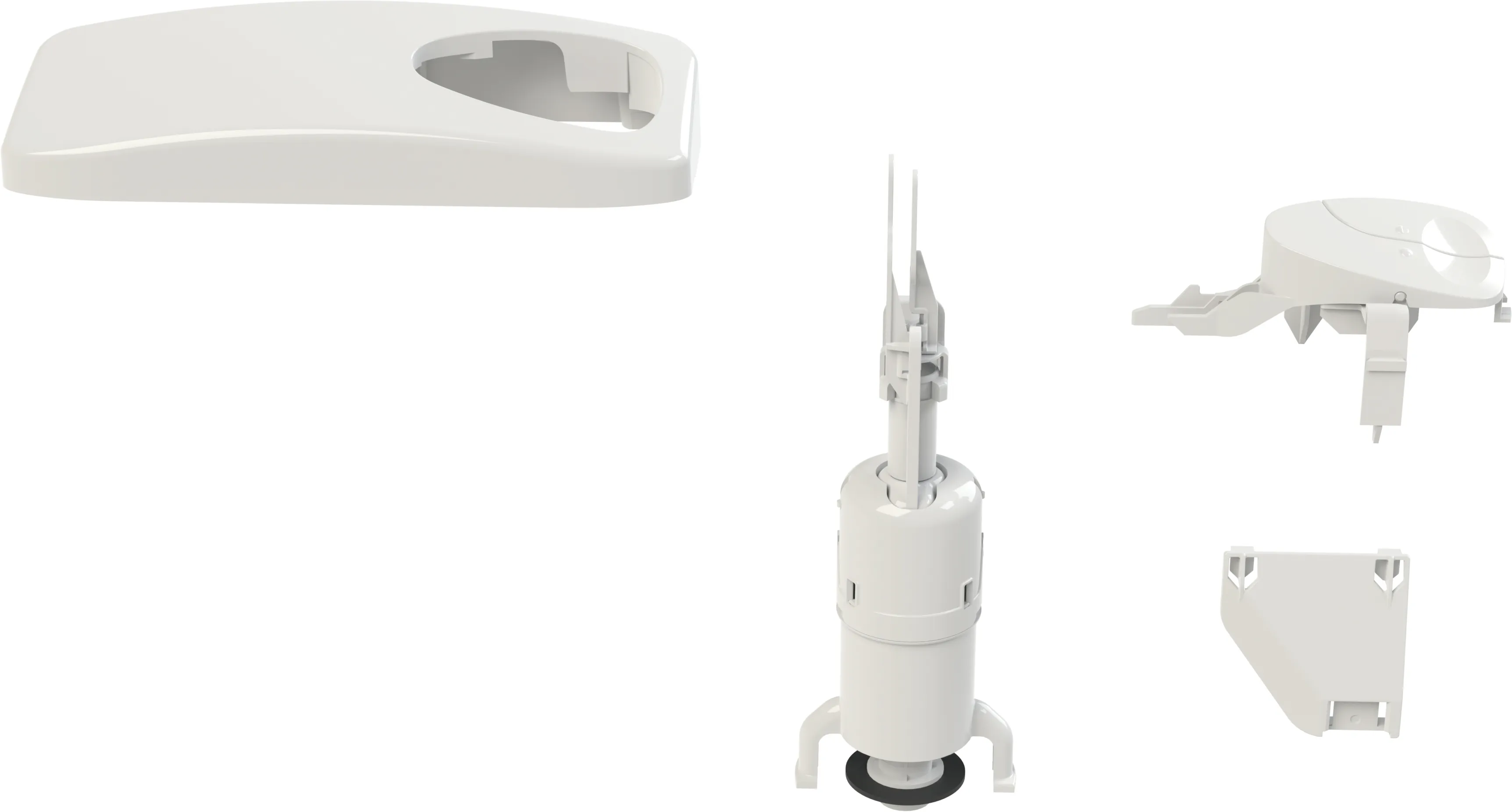 FLUSH VALVE WITH GASKET