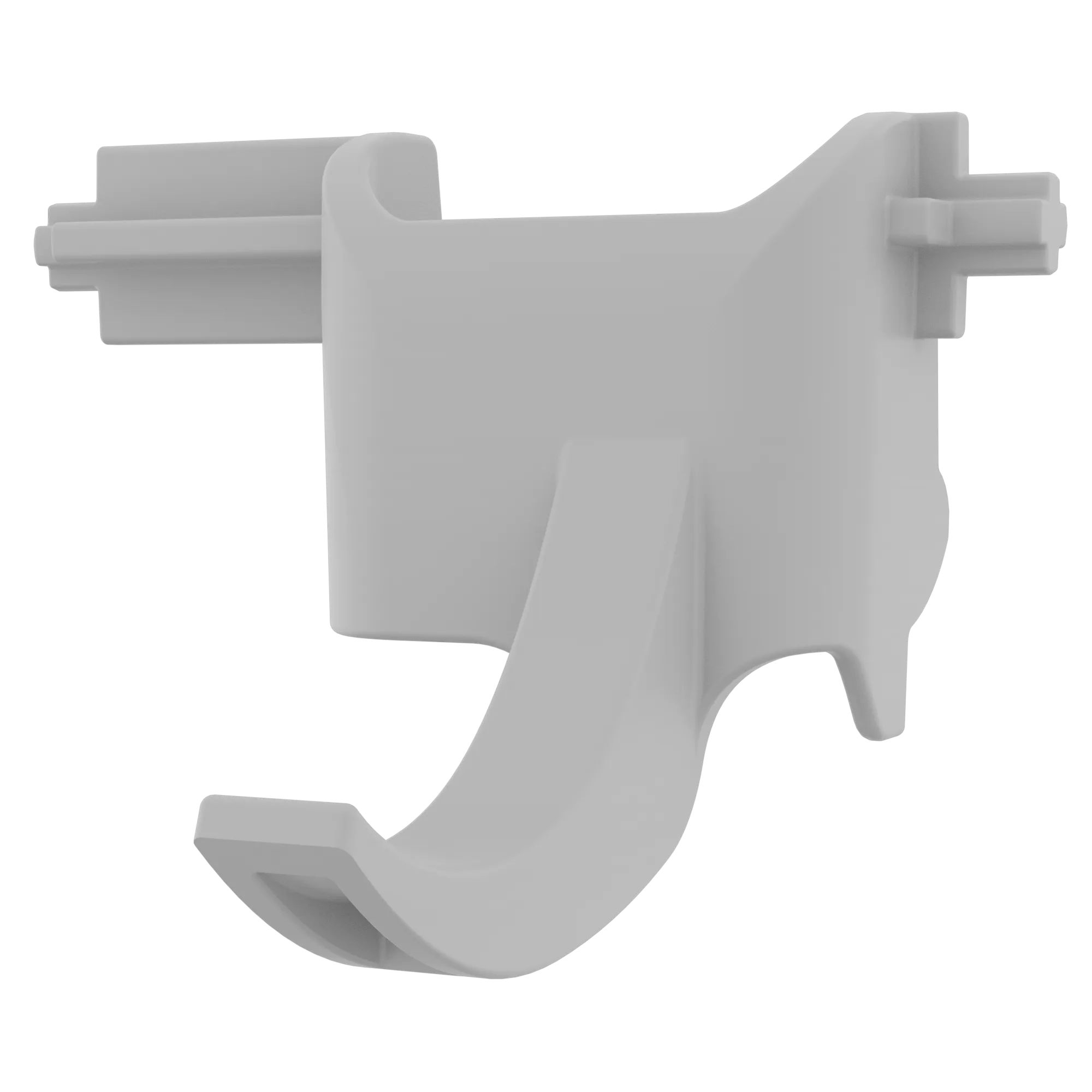 Lever half flush