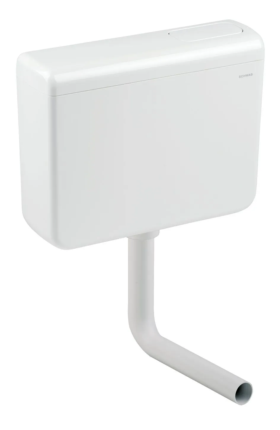 Exposed cistern AP410 PS, white