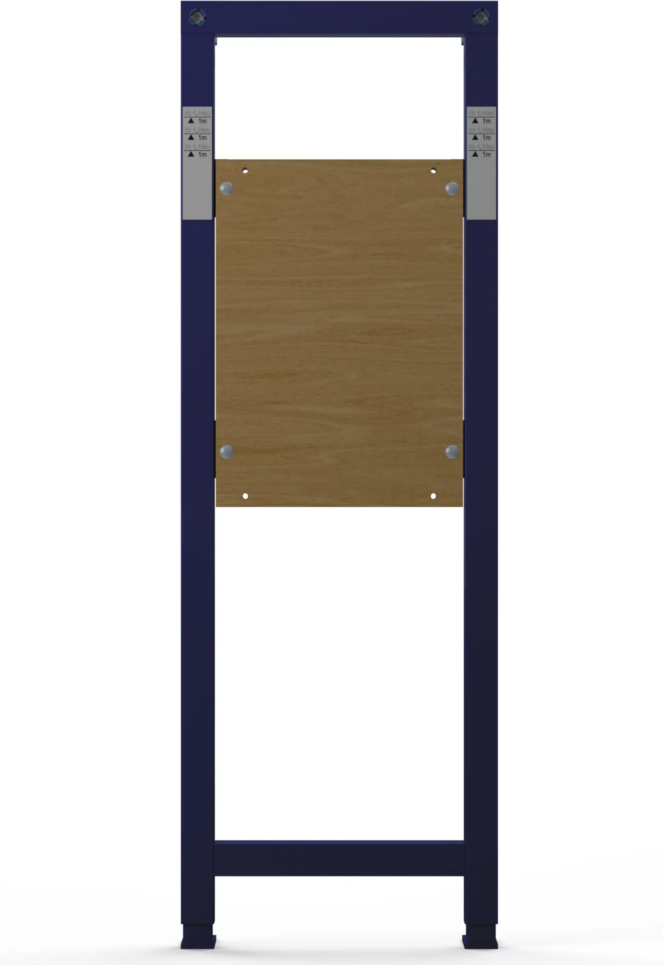 Support frame for bars/urinal panels 380