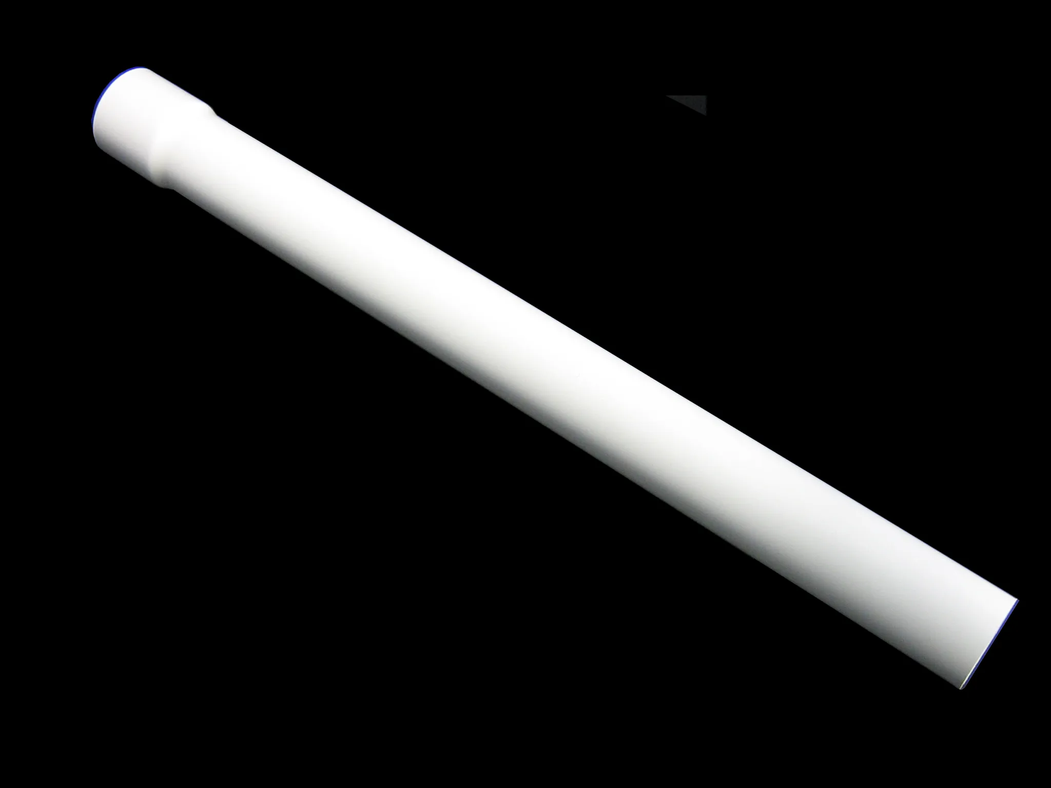 Straight tube 500 mm, white