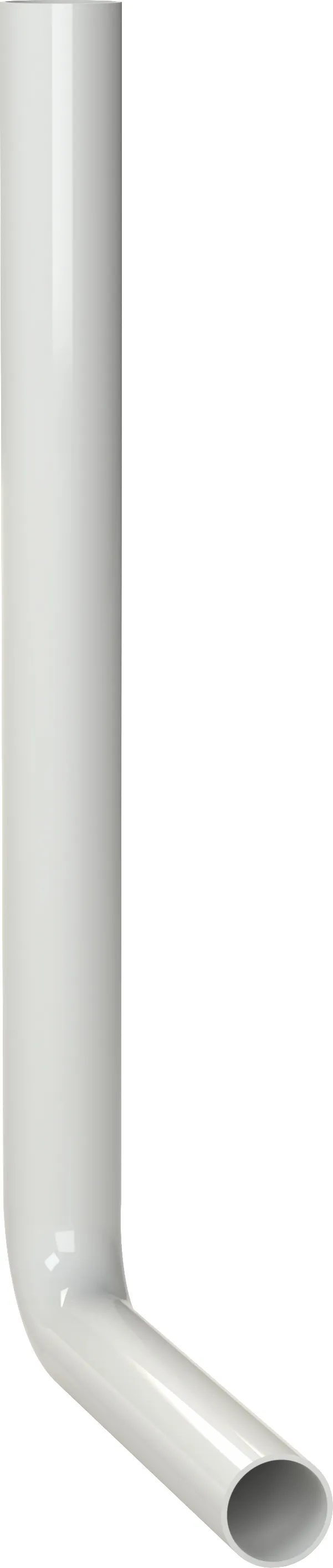 Flush pipe elbow 550 x 300 mm, white