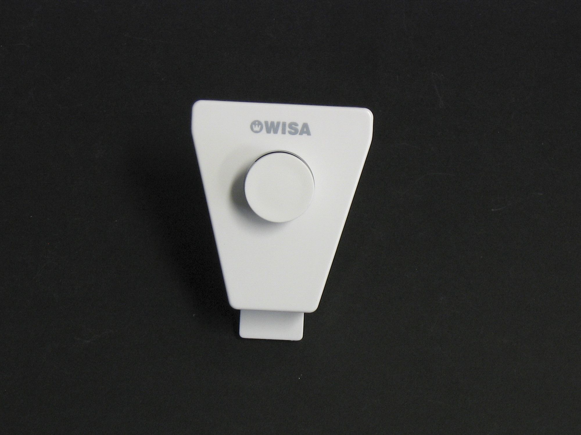 Function button with flush interruption, white (old model)