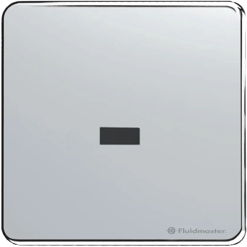 Flush plate RAY IR TECH P 9 V, bright chrome