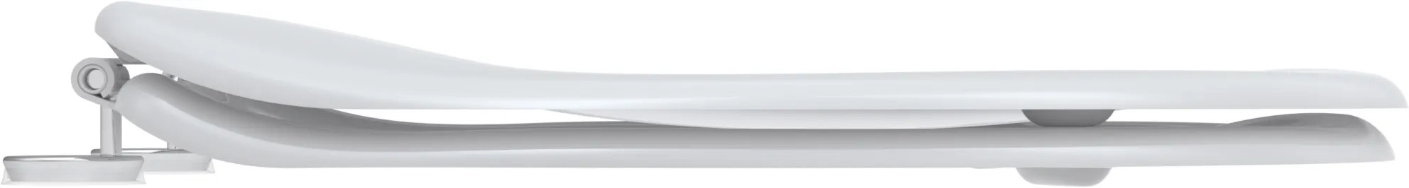 Toilet seat Leo, white