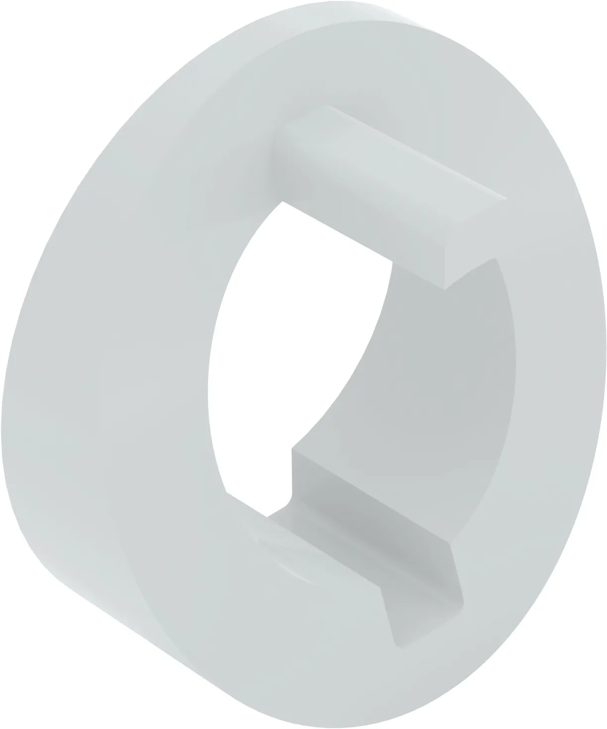 Spacer, cisterns W1000, AP270, Crystal/Crystal Duo, white