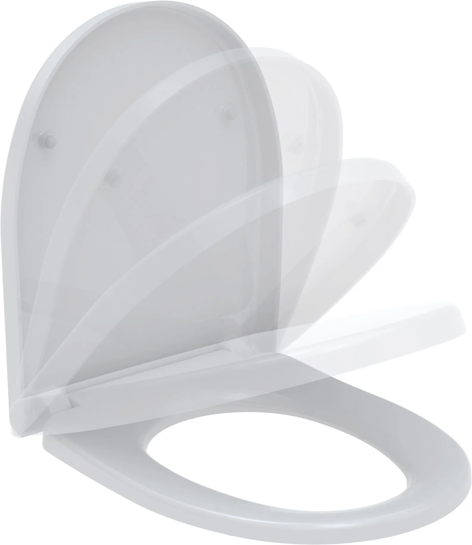 Toilet seat D-Star 300 S, white