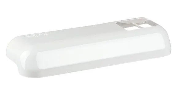 Cistern cover without a function button, white