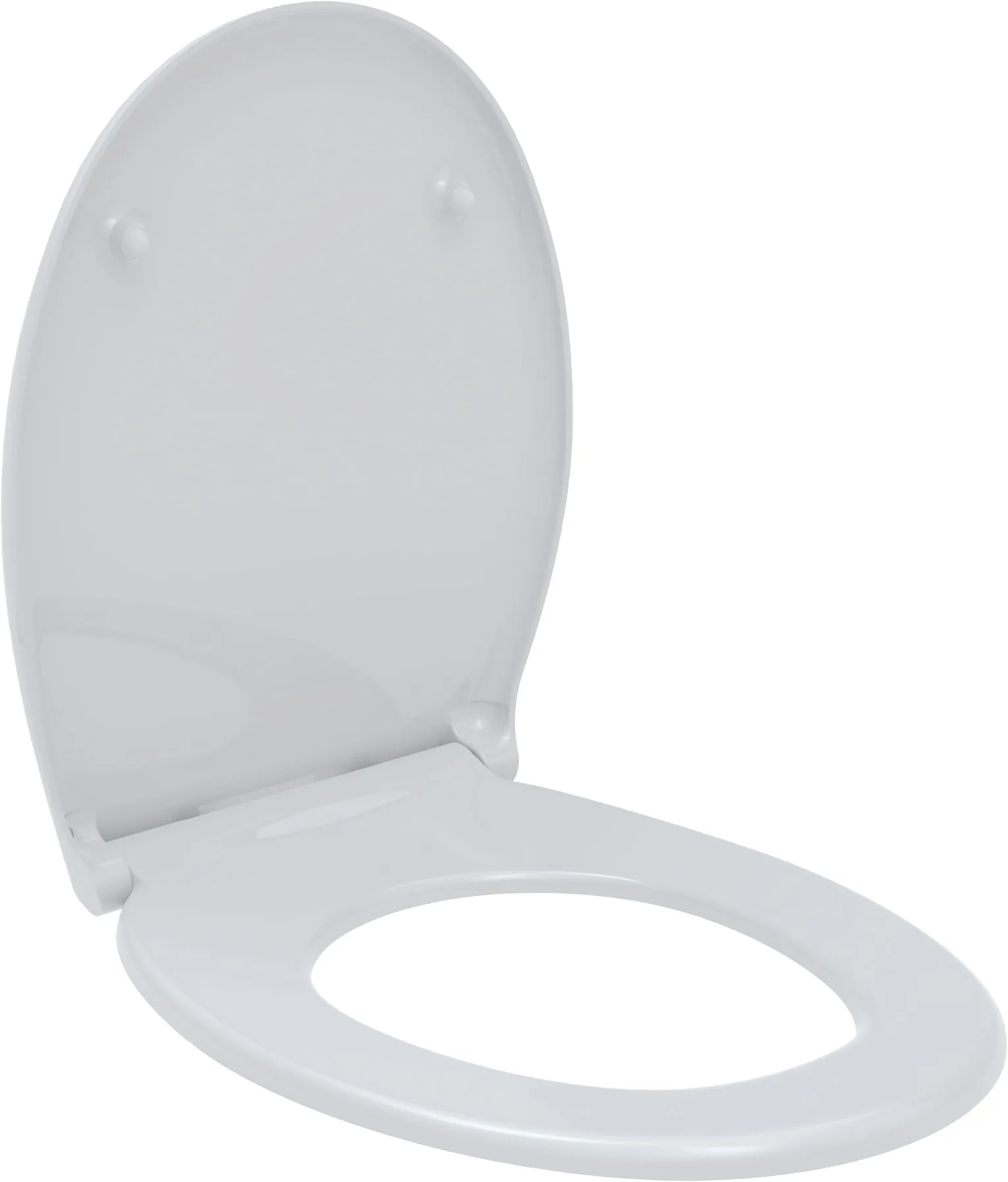 Toilet seat Libra, white, quick release